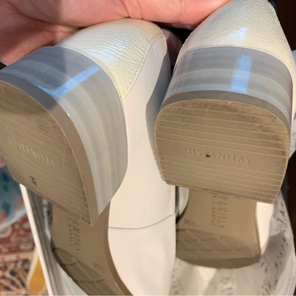 Hispanitas white grey pumps - Picture 3 of 5
